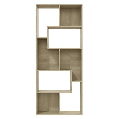 Libreria Rovere Sonoma 67x24x161 cm in Legno Multistrato | homemem39