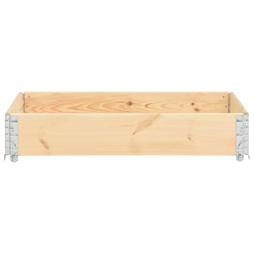 Collare per Pallet 50x100 cm in Legno Massello di Pino | homemem39