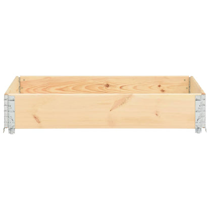 Collare per Pallet 50x100 cm in Legno Massello di Pino | homemem39