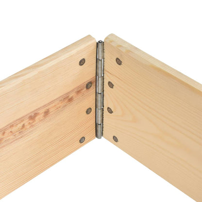 Collare per Pallet 50x100 cm in Legno Massello di Pino | homemem39