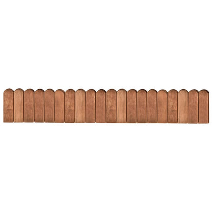 Rotoli di Bordura 3 pz 120 cm in Legno di Pino Impregnato | homemem39