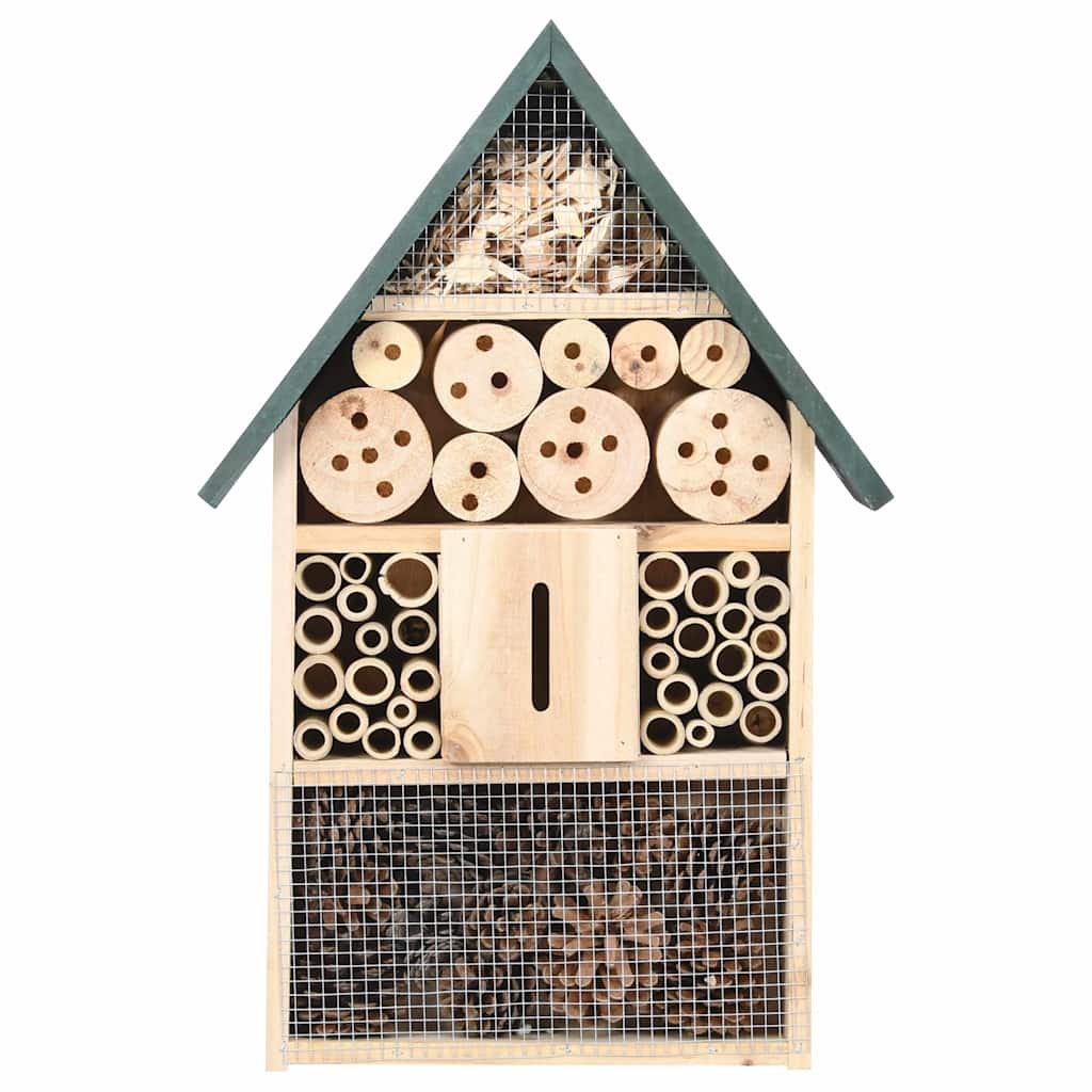 Casetta per Insetti in Legno di Abete