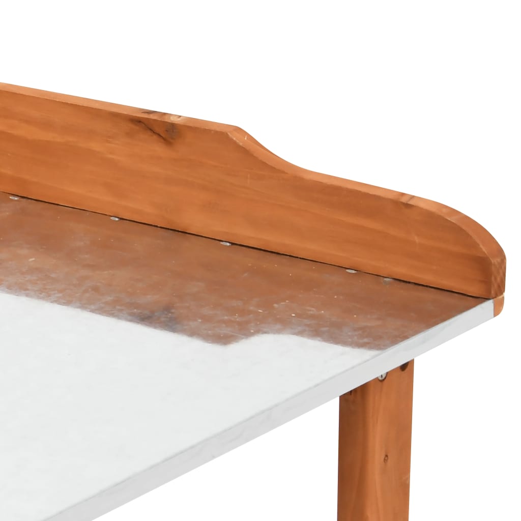 Supporto per Piante 76x37x89 cm in Legno di Abete - homemem39