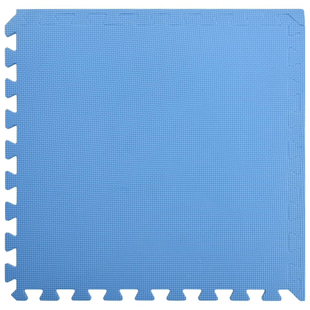 Tappetino a Incastro 6 pz 2,16 m² in Schiuma EVA Blu | homemem39