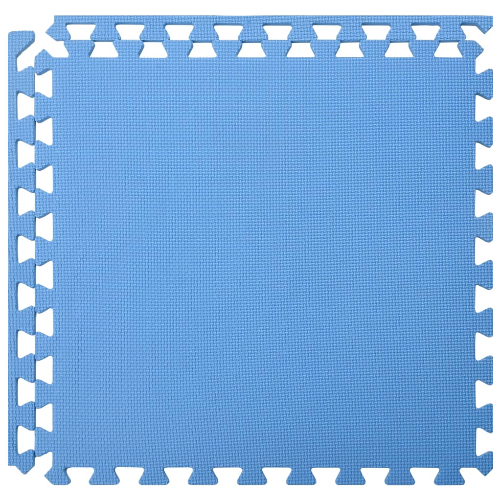 Tappetino a Incastro 6 pz 2,16 m² in Schiuma EVA Blu | homemem39