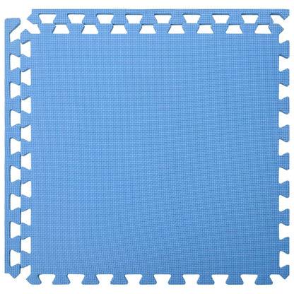 Tappetino a Incastro 6 pz 2,16 m² in Schiuma EVA Blu | homemem39