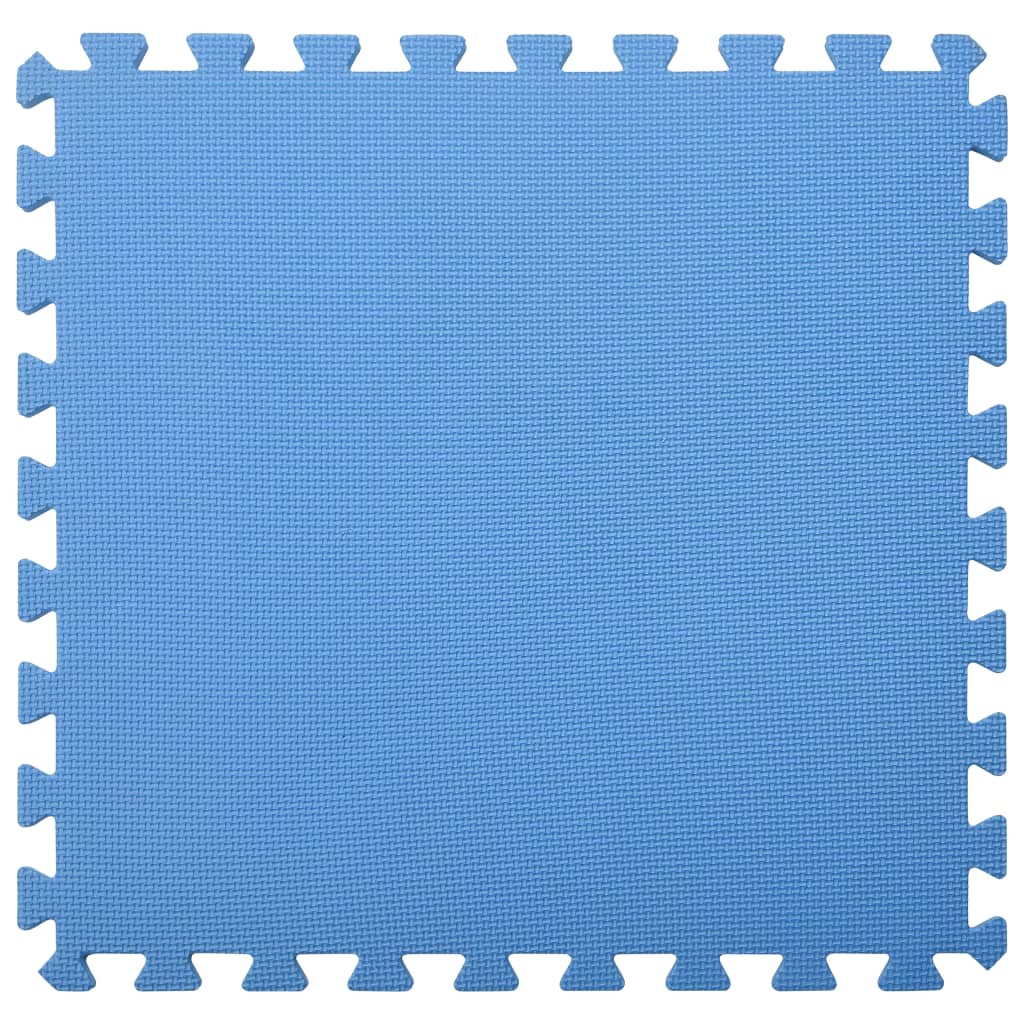 Tappetino a Incastro 6 pz 2,16 m² in Schiuma EVA Blu | homemem39