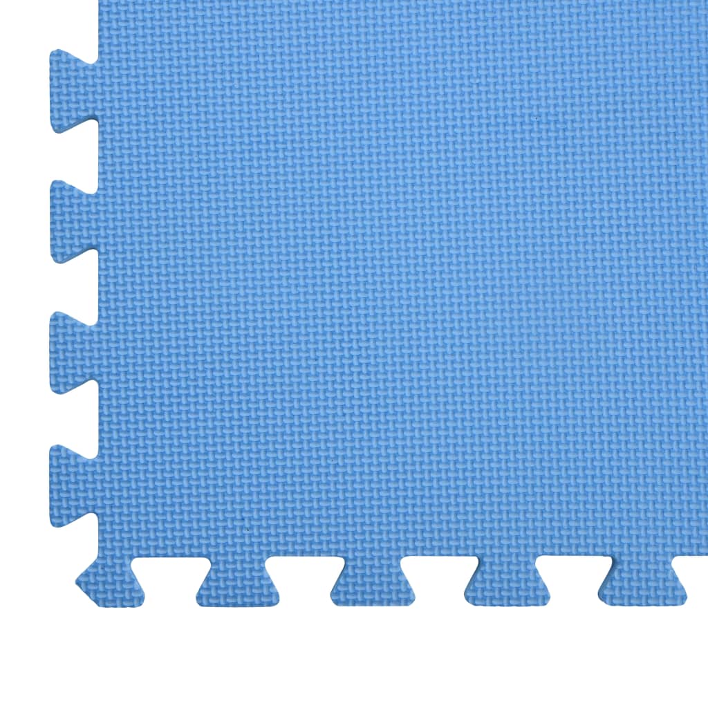Tappetino a Incastro 6 pz 2,16 m² in Schiuma EVA Blu | homemem39