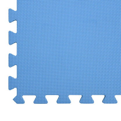 Tappetino a Incastro 6 pz 2,16 m² in Schiuma EVA Blu | homemem39