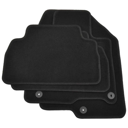 Tappeto per Veicoli Motorizzati Nero Tessuto