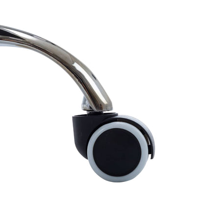 Sedia da Ufficio Girevole Nera in Similpelle - homemem39