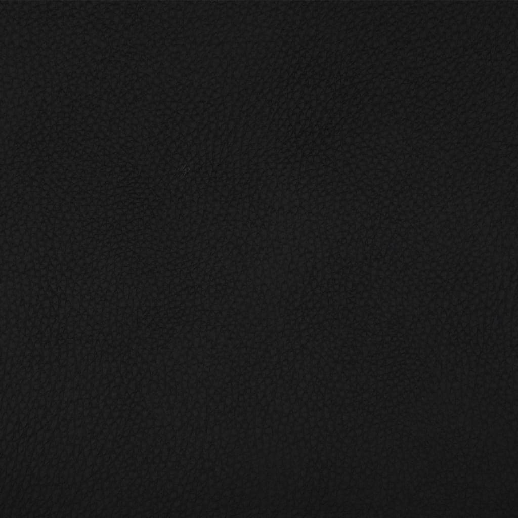 Sedia da Ufficio Girevole Nera in Similpelle - homemem39