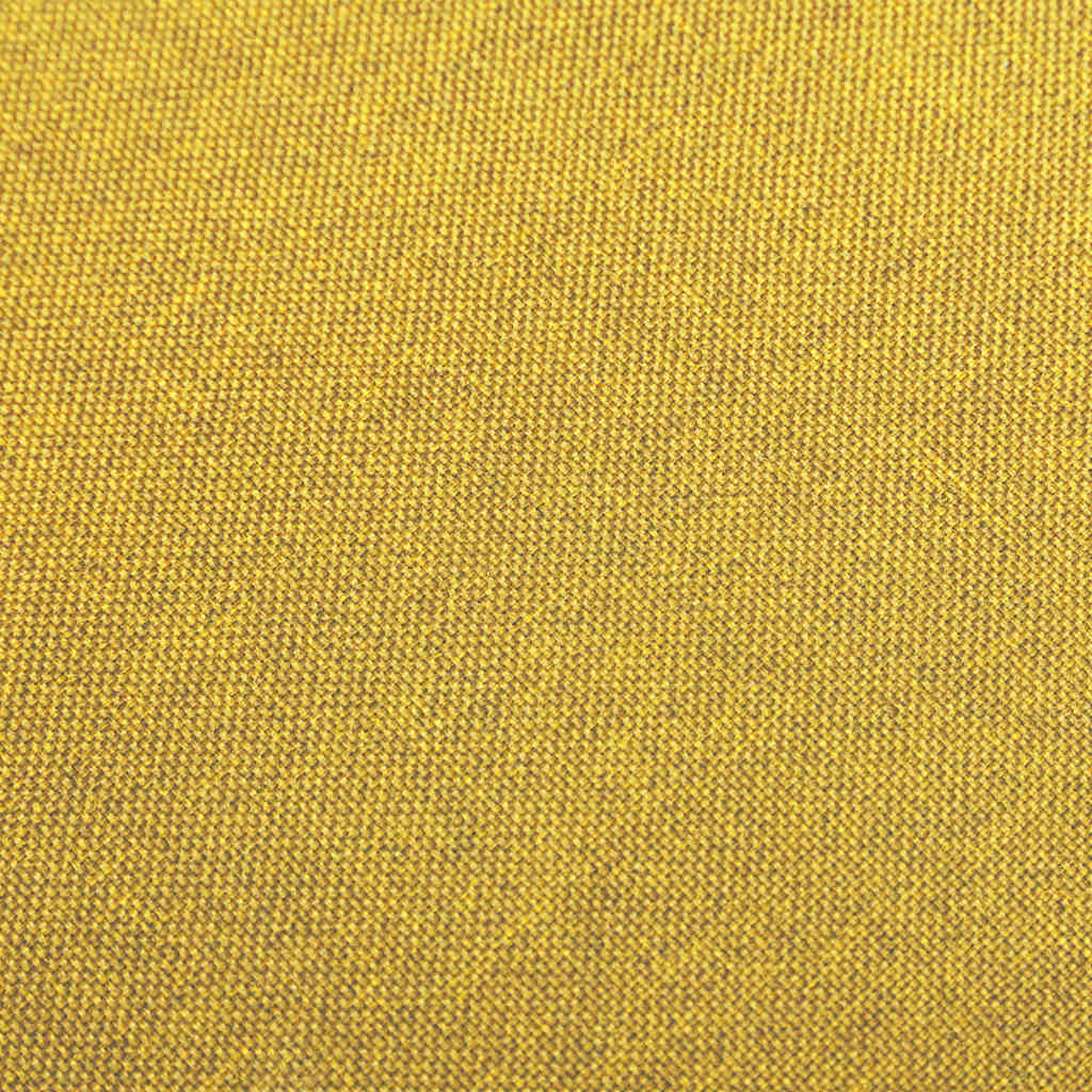 Sgabelli da Bar 2 pz Giallo Senape in Tessuto