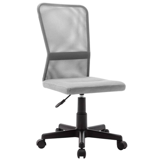 Gray Office Chair 44x52x100 cm in Mesh Fabric