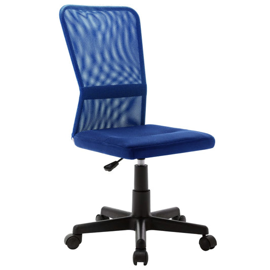 Blue Office Chair 44x52x100 cm in Mesh Fabric