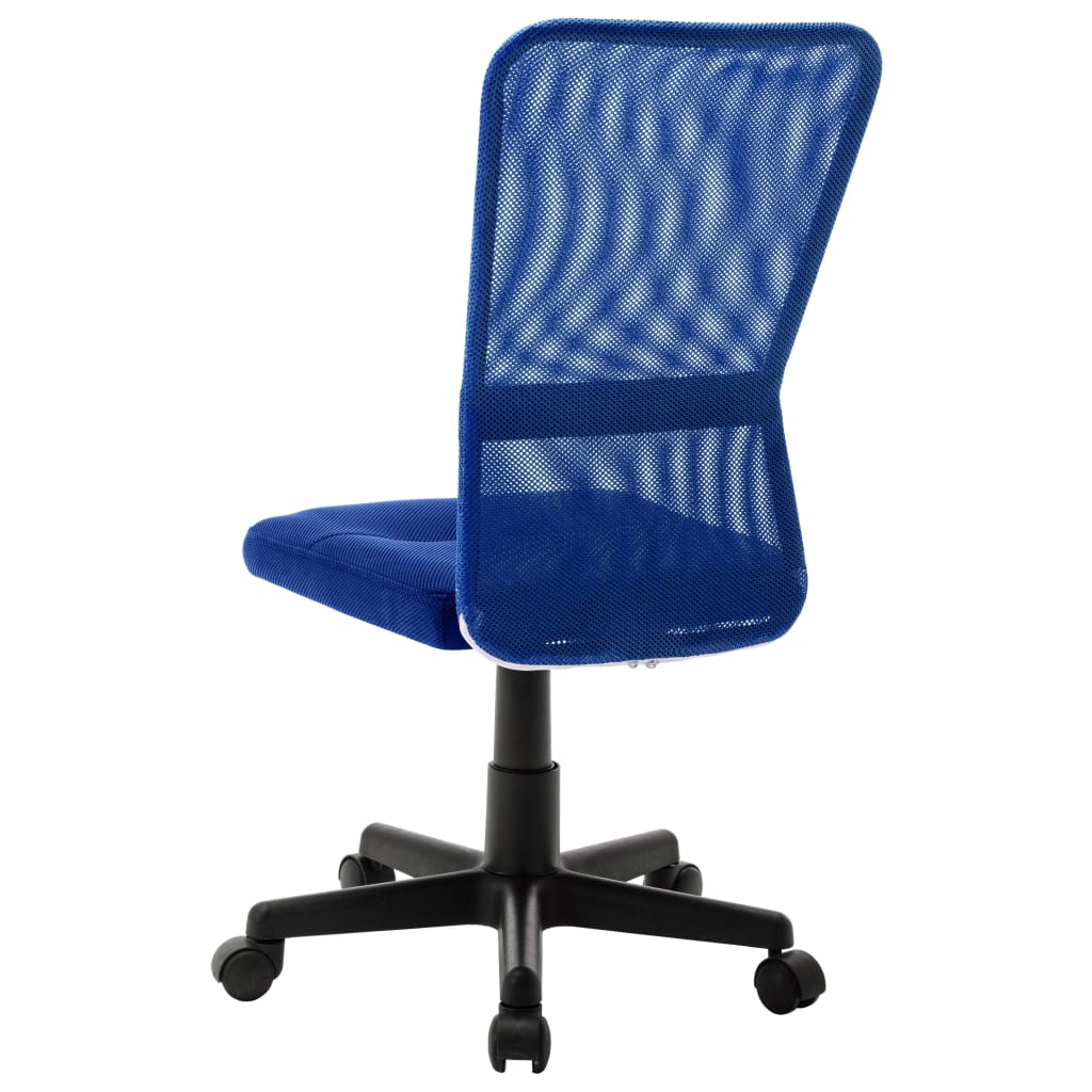 Blue Office Chair 44x52x100 cm in Mesh Fabric