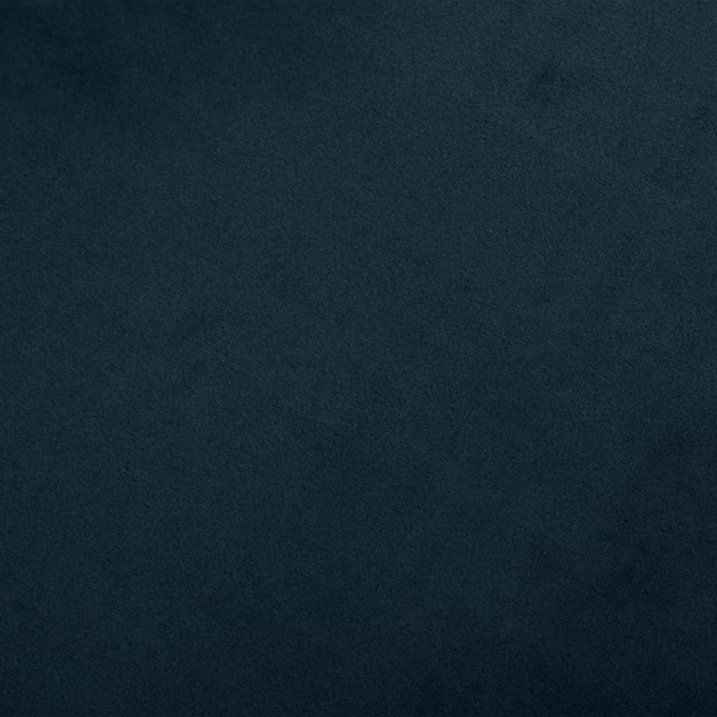 Sedia a Dondolo Blu in Velluto - homemem39