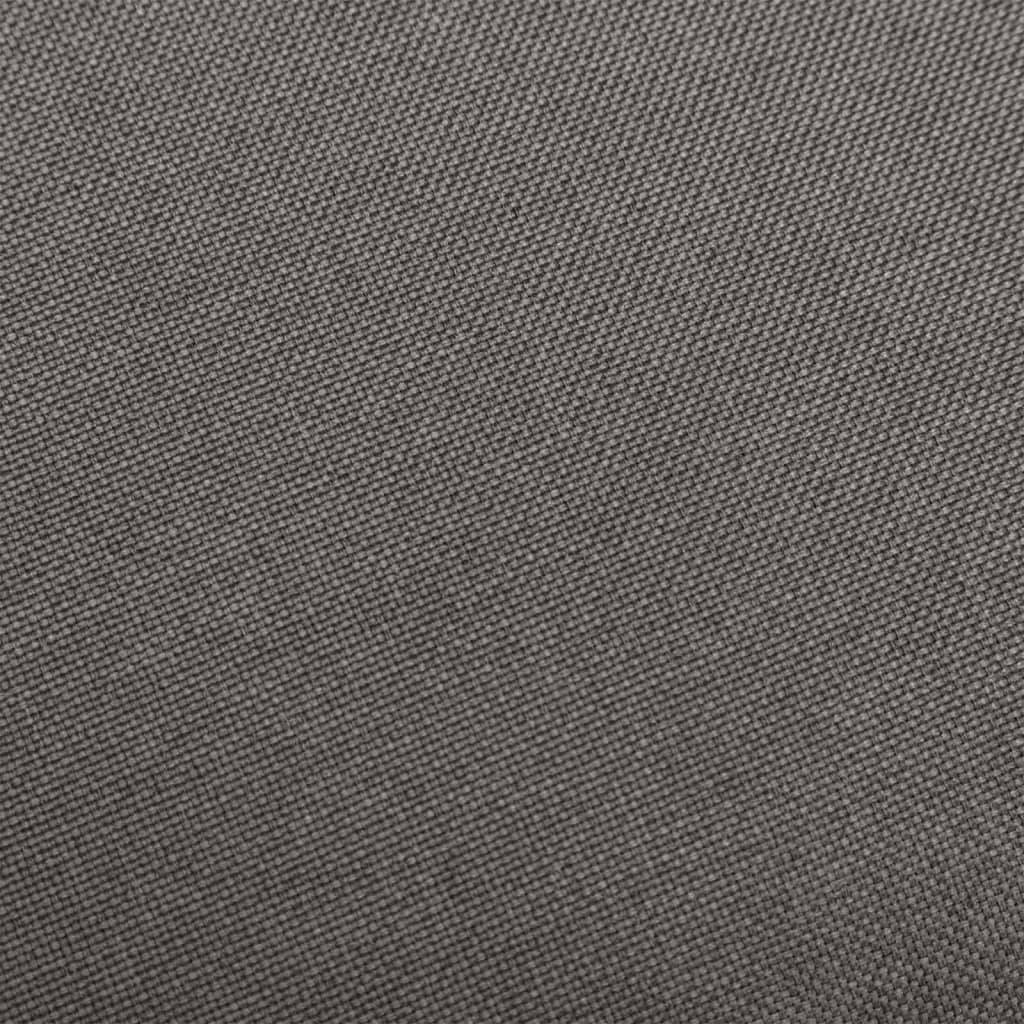 Sedia a Dondolo Grigio Chiaro in Tessuto - homemem39