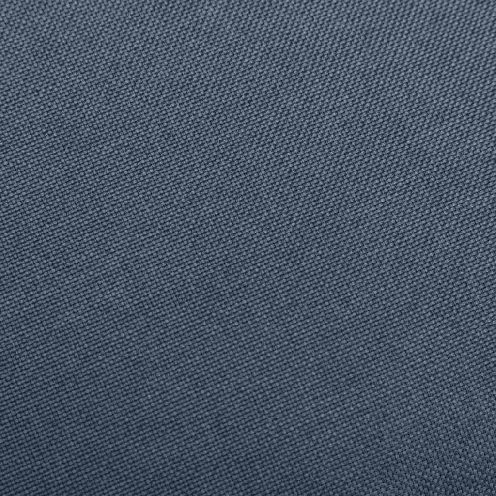 Sedia a Dondolo Blu in Tessuto - homemem39