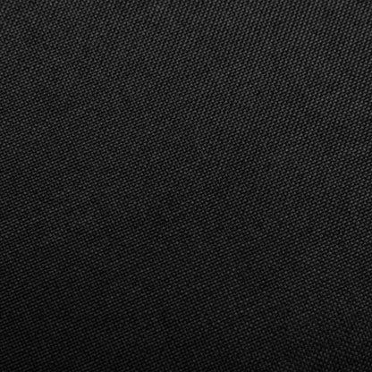 Sedia a Dondolo Nera in Tessuto - homemem39