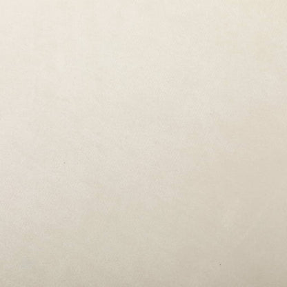 Sedia a Dondolo in Velluto Crema Bianco - homemem39