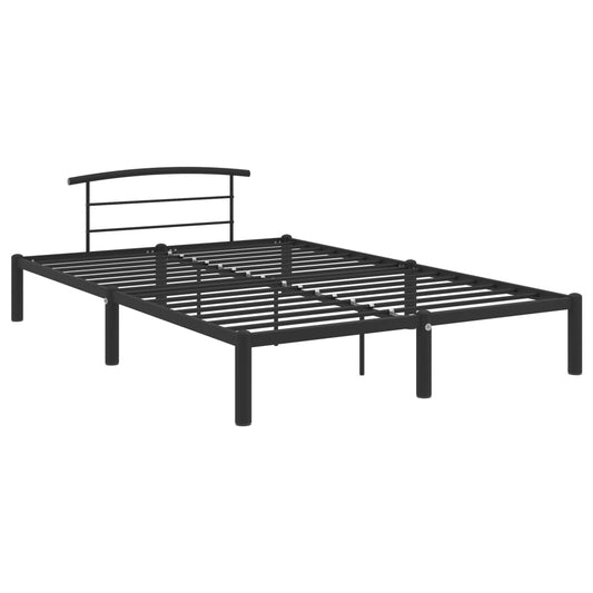 Giroletto Nero in Metallo 140x200 cm | homemem39