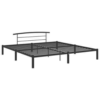 Giroletto Nero in Metallo 180x200 cm | homemem39