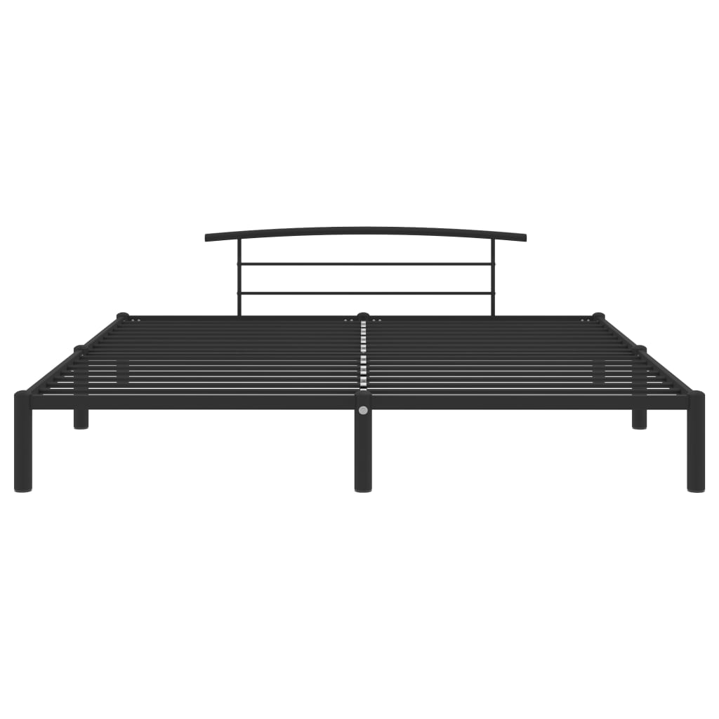 Giroletto Nero in Metallo 180x200 cm | homemem39
