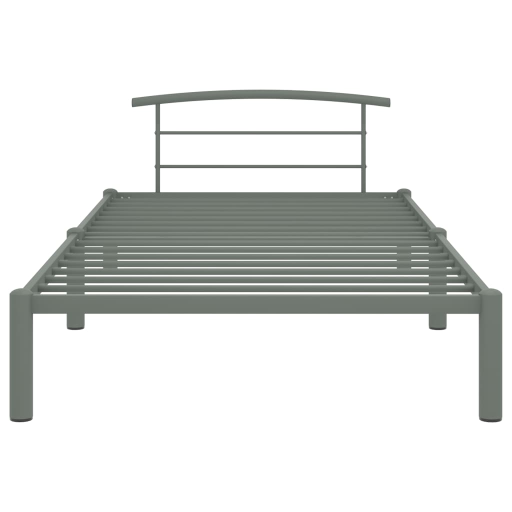 Giroletto Grigio in Metallo 90x200 cm | homemem39