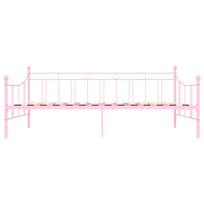 Telaio Divano Letto Rosa in Metallo 90x200 cm