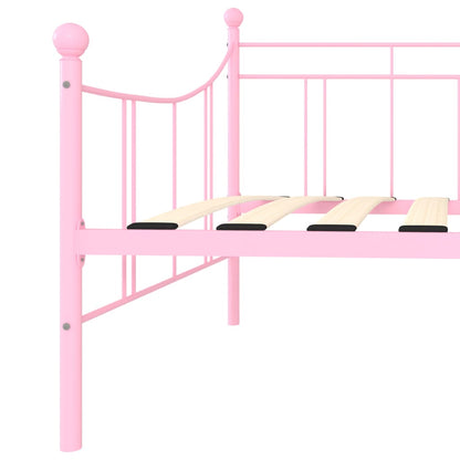 Telaio Divano Letto Rosa in Metallo 90x200 cm | homemem39