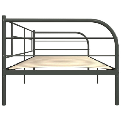 Telaio Divano Letto Grigio in Metallo 90x200 cm | homemem39