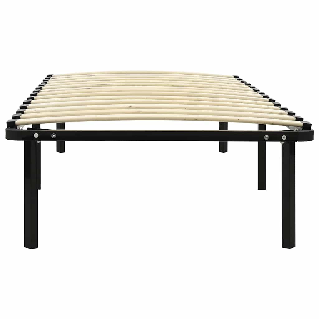Giroletto Nero in Metallo 90x200 cm | homemem39