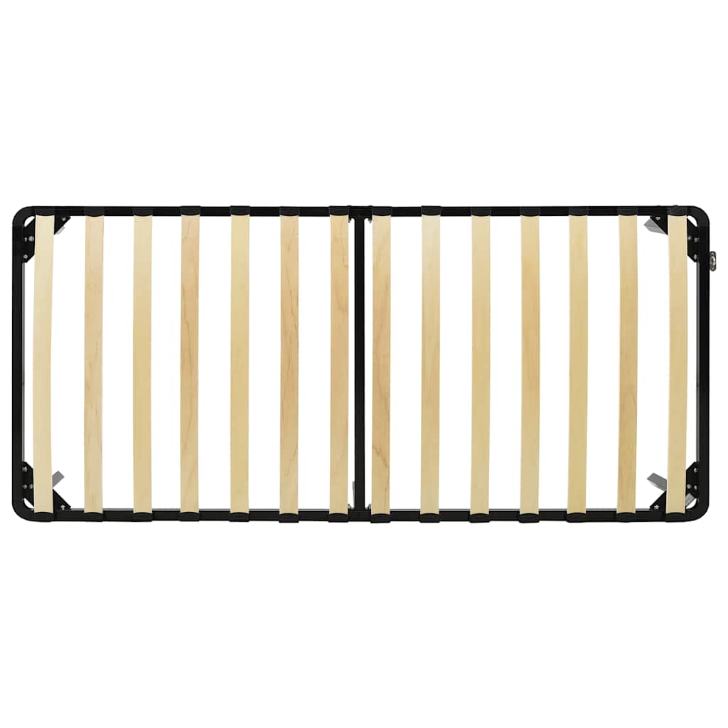 Giroletto Nero in Metallo 90x200 cm | homemem39