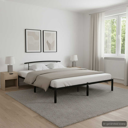 Giroletto Nero in Metallo 200x200 cm