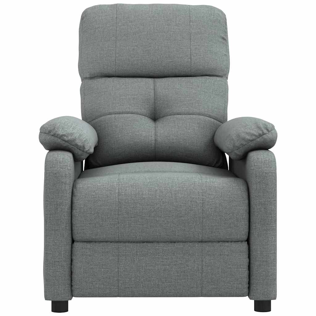 Poltrona Reclinabile in Tessuto Grigio Scuro | homemem39
