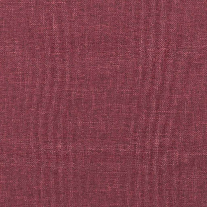 Poltrona Massaggiante Elettrica Rosso Vino in Tessuto | homemem39