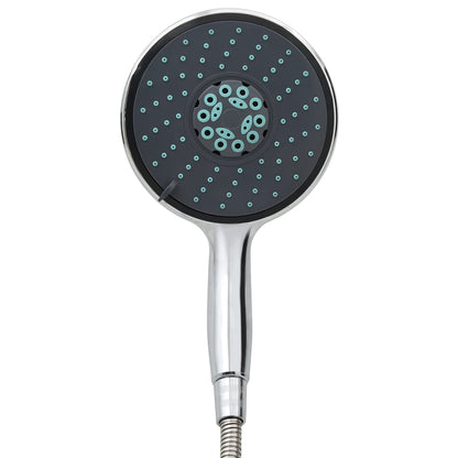 Soffione Doccia Manuale Multifunzionale con Tubo 1,5 m Cromato - homemem39