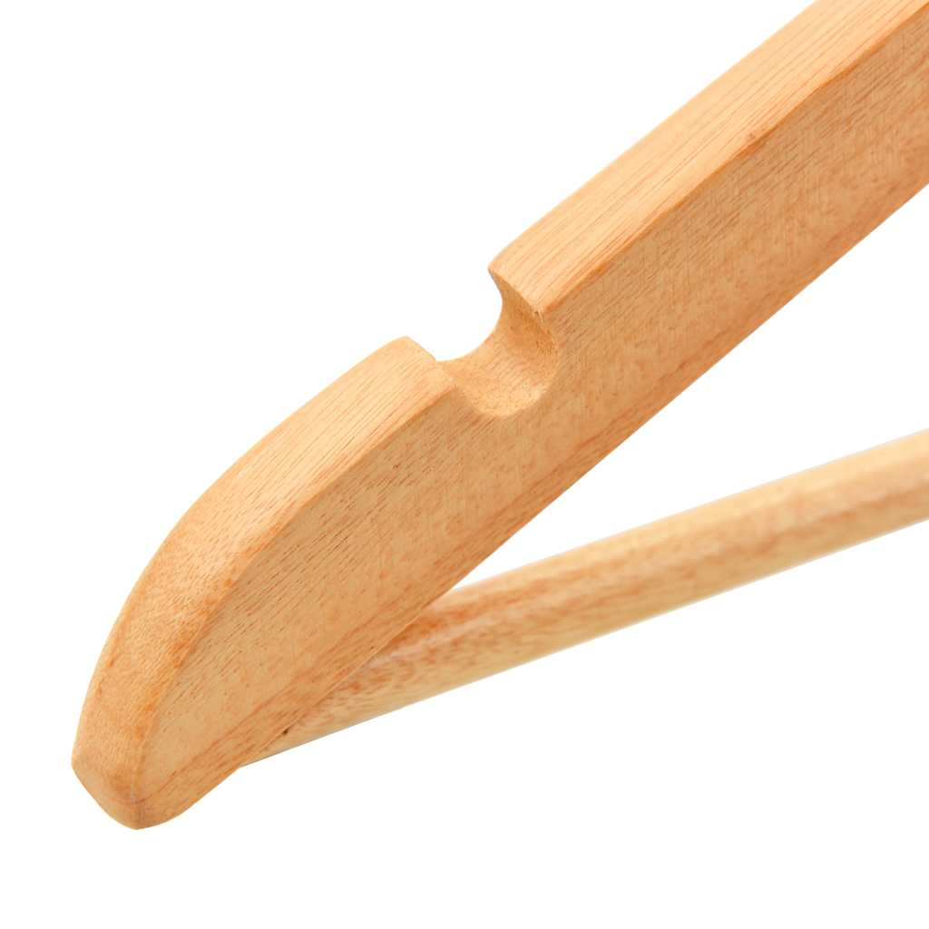 Set Appendiabiti 50 pz Antiscivolo in Legno Massello | homemem39