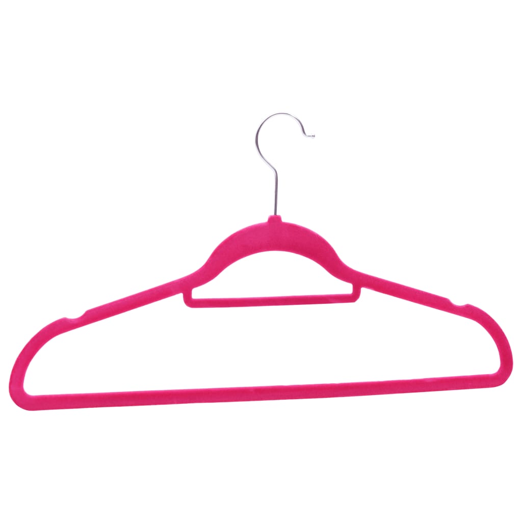 Set Appendiabiti 50 pz Antiscivolo Rosa in Velluto | homemem39
