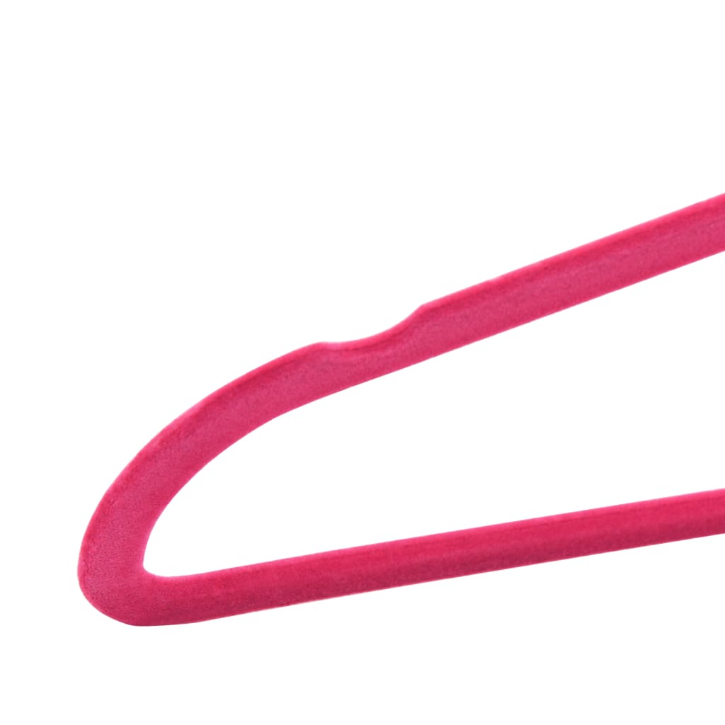 Set Appendiabiti 100 pz Antiscivolo Rosa in Velluto | homemem39