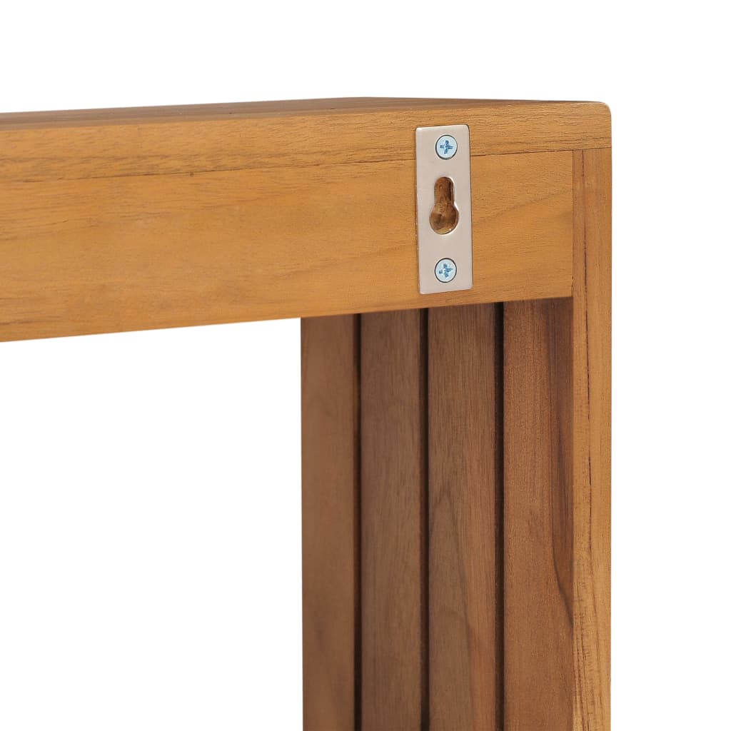 Porta Asciugamani a Parete 35x20x35 cm in Massello di Teak | homemem39