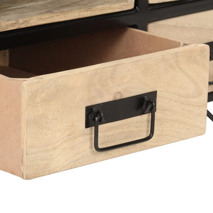 Tavolino da Salotto 100x50x40 cm in Legno Massello di Mango | homemem39