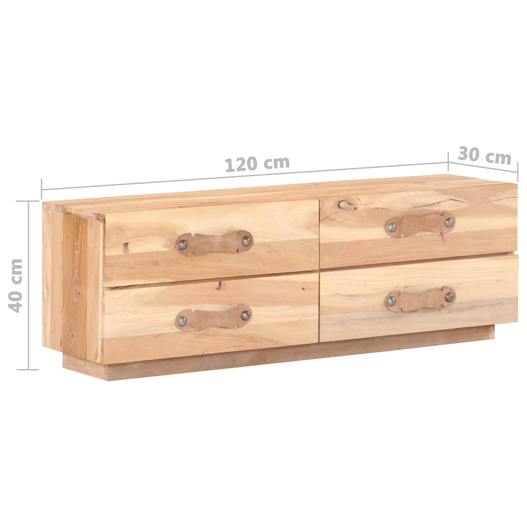 Mobile Porta TV in Legno Massello di Recupero | homemem39