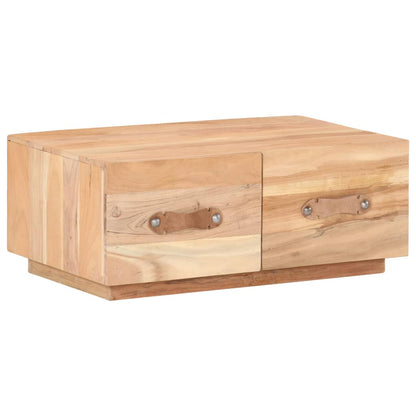 Tavolino da Salotto 90x50x35 cm in Legno Massello di Recupero | homemem39
