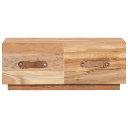 Tavolino da Salotto 90x50x35 cm in Legno Massello di Recupero | homemem39