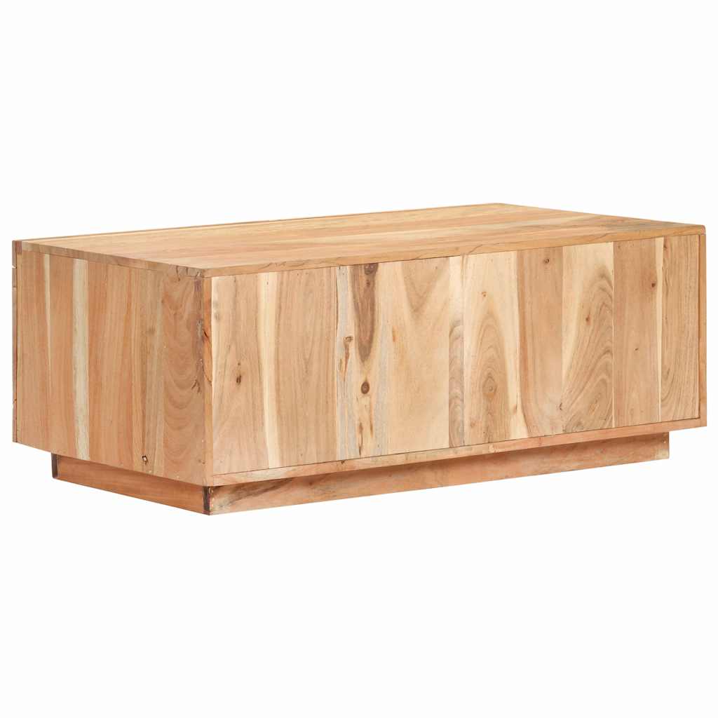Tavolino da Salotto 90x50x35 cm in Legno Massello di Recupero