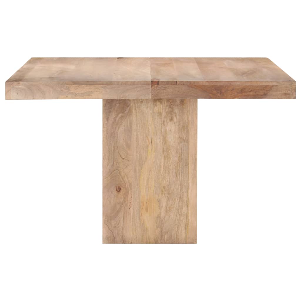 Tavolo da Pranzo 120x120x77 cm in Legno Massello di Mango | homemem39