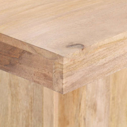 Tavolo da Pranzo 120x120x77 cm in Legno Massello di Mango