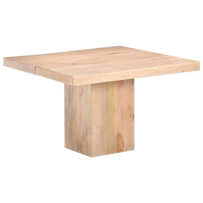 Tavolo da Pranzo 120x120x77 cm in Legno Massello di Mango